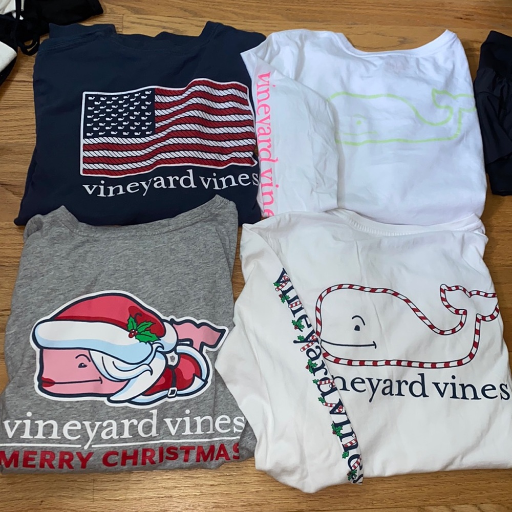 Vineyard vines long sleeve bundle of 4